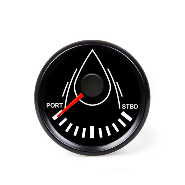 Hollex Roerstandmeter Zwart 9-32V ø52mm